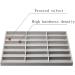 Premium CAIHUASHOPING 18-Slot Gray Glasses Stand & Jewelry Organizer | Stackable Sunglasses Rack with Box Tray for Home Use - Buy Online on GoSupps.com