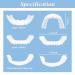 2 Pairs Temporarily Adjustable for Men and Women Regain Confidence Smile(White) - Buy Online on GoSupps.com
