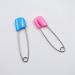U-M Pulabo Multi-Colored Safety Pins - 5Pcs Reusable Plastic Head Infant Diaper, Medium Size - Buy Online on GoSupps.com
