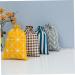 HOMSFOU Jewelry Storage Pouch Flax Storage Bag Drawstring Storage Pouch Carrying Case Suitcase Candy - Buy Online on GoSupps.com