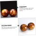 Homsfou Baoding Balls - 2pc Health & Fitness Massage Tool for Spiritual Relaxation & Wellbeing - Buy Online on GoSupps.com