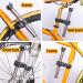 2pcs Universal 360 Rotation Bike Flashlight Mount Holder | Adjustable Bicycle Light Stand with Quick Release Buckle - Buy Online on GoSupps.com