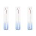 essence ANGLED EYELINER BRUSH white defining vegan nanoparticle free pack of 3 (3x1pcs)
