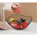 Fruit Basket Fruit Bowl Metal Wire Fruit Bowl Rounded Square Fruit Basket Fruit Stand Serving Bowls for Kitchen Counter Countertop Kitchen Organizers and Storage (Color : B Size : 27 * 11.5 * 10cm) - Buy Online on GoSupps.com