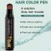 Gowwim Root Touch Up Hair Coloring Dye Pen - Semi-permanent Gray Coverage (Black) - Buy Online on GoSupps.com