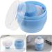 Lot de 2 Bo tes Poudre Portables avec Houppettes Douces Bleu Ciel Conteneurs Rechargeables pour B b Applicateurs Compacts pour Soin Peau pour Voyages et Usage - Buy Online on GoSupps.com