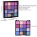 AMY'S DIARY Forest Blue Purple Eyeshadow Palette - 16 Colors Matte & Glitter, Long Lasting for Women & Girls - Buy Online on GoSupps.com