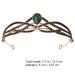 Beaupretty Princess Bride Baroque Headband - Emerald Crystal Tiara for Wedding and Halloween - Buy Online on GoSupps.com