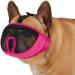 Trixie 17621 Muzzle for Short-Nosed Breeds - Polyester Size S Pink | Best for Bulldogs & Pugs - Buy Online on GoSupps.com