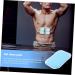 Fomiyes 30-Piece Leaf Gel Pads for Abdominal Stimulators - Hydrogel Replacement Pads Transparent Adhesive Accessories 6.00x4.00cm - Buy Online on GoSupps.com