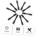 MOLUCKFU 10pcs Mask Making Ear Rope Buckle | Adjustable Mask Strap Accessories for Comfortable Fit - International Shipping Available - Buy Online on GoSupps.com