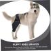 Angoily Puppy Knee Braces Puppy Dog Wound Care Dog Acl Brace Dogs Knee Elbow Leg Supplies Knee Pads Pet Auxiliary Belt XL 1 - Buy Online on GoSupps.com