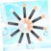 OHPHCALL 50pcs Beauty Sponge Eyeshadow Applicators Foam Makeup Brush Eye Shadow Miss Double Head Sponge Brush - Buy Online on GoSupps.com