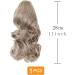 prinfantasy Hair Extensions Clip in Ponytail Hair Extensions 11 Inches Curly Ponytail Extension Light Ash Blonde Highlighted Hair Extensions Clip Short GBMW296 MW296 11 inch - Buy Online on GoSupps.com