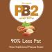PB2 Foods Chocolate Peanut Butter Powder - 454g (1 Pack) | Healthy Low-Calorie Snack for International Shipping - Buy Online on GoSupps.com