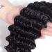 Abbily 20Inch Brazilian Deep Wave Hair Bundles - 10A Virgin Human Hair, Natural Black - Buy Online on GoSupps.com
