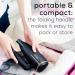 Beurer HC25 Ionic Hair Dryer for Travel - 1600W Anti Frizz Blow Dryer with Voltage Switch, Foldable Handle, Lightweight Styler, Nozzle Attachment, Storage Bag - Black/Rose Gold - Buy Online on GoSupps.com