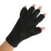 ZJchao UV Protection Glove for Gel Nail Lamp Anti UV Fingerless Gloves Protect Hands From UV Harm Outdoor Use Black - Buy Online on GoSupps.com
