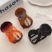 Buy 3 PCs Tortoise Hair Clips for Women & Girls - Slipproof Elegant Hair Accessories in Black Brown Coffee - Buy Online on GoSupps.com