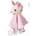 Unicorn Lovely Soothing Security Soothing Toy with Tags Teether Unicorn Blanket Soft Baby Blankets for Boys and Girls Baby Stuff for Newborn Toys Snuggle Toy Baby Animal Gifts Pink B Pink Unicorn