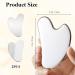 Gua Sha Stainless Steel Set - 2 Pieces Facial Massager for Skin Care Beauty & Muscle Relaxation - Buy Online on GoSupps.com