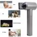 Cordless Hair Dryer USB Rechargeable Blow Dryer with LED Battery Display Hot and Cold Air Mode Noise Reduction Portable Hair Dryer with Split Design - Buy Online on GoSupps.com
