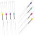16 Pcs Portable Lipstick Brush Set - Silicone Lip & Eye Makeup Tools for Flawless Application - Buy Online on GoSupps.com