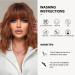 OUFEI Short Wave Auburn Bob Wig with Bangs - 14 Inches - Buy Online on GoSupps.com