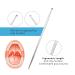 Tonsil Stone Remover Kit - 2pcs Stainless Steel Picks & 11 Silicone Caps - Effective Tonsillolith Removal Tool for Bad Breath - Order Internationally - Buy Online on GoSupps.com