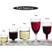 Party Essentials Disposable Hard Plastic Wine Glasses 40-Count - 5.5 oz Clear - Pack of 1 | 5.5-Ounce Two Pieces Glass - Buy Online on GoSupps.com