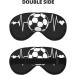 Sleep Mask Eye for Men & Women - Soft Reusable Blackout Masks for Travel Better Sleep & Soccer Lovers - Perfect Gifts - Buy Online on GoSupps.com