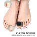 Bunion Corrector Toe Spacers - Professional Flexible Separators for Men (6 Pairs) - Buy Online on GoSupps.com