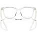 Cyxus Oversized Clear Square Blue Light Glasses | Transparent Eyeglasses 07-clear 8105 - Buy Online on GoSupps.com