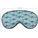 Shark Nautical Anchor Sleep Mask - Adjustable Strap Eye Cover for Yoga, Travel, and Naps - Buy Online on GoSupps.com