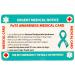 Postural Orthostatic Tachycardia Syndrome (POTS) Medical Card & Lanyard | Emergency Contact & Writing Panel | POTS Awareness Accessory - Buy Online on GoSupps.com