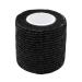 Self Adherent Wrap Waterproof Elastic Bandage Tape Breathable Athletic Wrap Black 5x450cm US