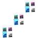 FOMIYES 12 Pcs Eye Shadow Palette Glitter Eyeshadow Palette Pigmented Eyeshadow Palette Eye Makeup Plastic 1 count (Pack of 1) Multix3pcs