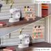PandaHall 12 Spool Small Wooden Thread Rack Holder - Sewing Embroidery Organizer (Burlywood) - Buy Online on GoSupps.com