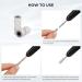 Buy Lavinda 80 Piece Small Sanding Bands - 180 Grit Zebra Nail Drill Bits for Acrylic Gel Removal & Nail Salon Use - International Shipping - Buy Online on GoSupps.com