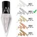 Shimmering Diamond-Shaped Liquid Eyeliner in Glittery Silver - Waterproof and Quick-Drying | Beauty Cosmetics Makeup for Women - Buy Online on GoSupps.com