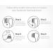 Luxe Cashmere Facial Cleansing Brush Heads - Super Soft for Sensitive Skin - 4 Pack - Buy Online on GoSupps.com