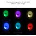 Motion Sensor Toilet Night Lamp with Visual Positioning System 8 Colors LED Light Safe to Use ABS Material Ideal for Bathroom - Buy Online on GoSupps.com