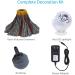 Uniclife Aquarium Volcano Ornament Kit - Yellow Fish Tank Decor with Air Stone Bubbler - Buy Online on GoSupps.com