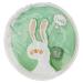 Reusable reusable heat warmer reusable pocket warmer immediate heat warmer click snap cute portable mini heating comfortable (round rabbits)