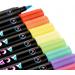 Nails-Art Lot de 24 marqueurs double extr mit pour la peinture des ongles 24 couleurs pour loisirs cr atifs salons domicile d butants pas de durcissement UV n cessaire - Buy Online on GoSupps.com