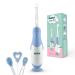 Neno Denti Blue Electronic Toothbrush for Children | International Shipping Available - Buy Online on GoSupps.com