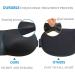 2 Pack Eye Mask for Sleeping - Lightweight & Comfortable 3D Contoured Eyeshade for Men and Women - Perfect for Travel, Shift Work, and Naps - Black & Blue - Buy Online on GoSupps.com