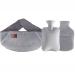 Hot water bag plush heat bottle 1 l soft plush federation relieves muscle pain menstruation and joint pain heat and cold therapy