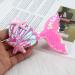 Mermaid Tail Hair Sparkling Pins - Pink Hair Clips for Women and Girls - Buy Online on GoSupps.com