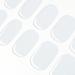 DANNI & TONI 28 Stickers Semi Cured Nail Wraps Soft Self-Adhesive Gel Nail Stickers Salon-Quality Gel Nail Polish Strips Manicure Stickers Set (High Tide)